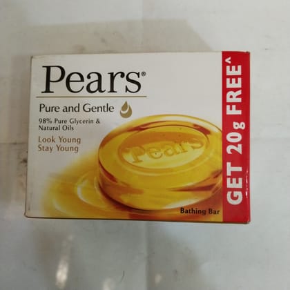 Pears Pure and gentle Look young Stay young Bathing bar 