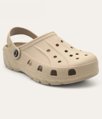 Red Tape - Beige Mens Clogs - None