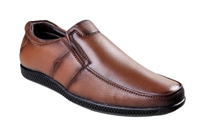 Beresford Gents Brown Shoe-Brown / 5 / Leather