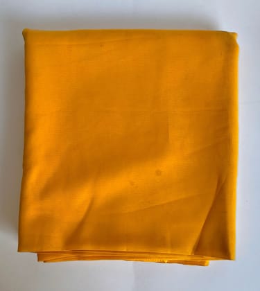 100% Pure Silk Crepe Georgette Fabric - 44" Wide - Sunshine Yellow