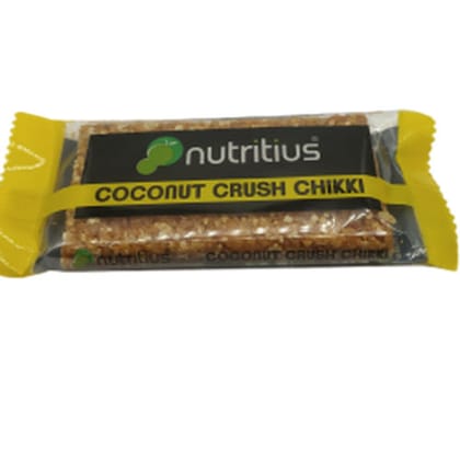 Nutritius Choconut Crush Chikki, 50 gm