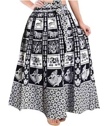 Kismat Collection Cotton Circle Skirt - Multi Color