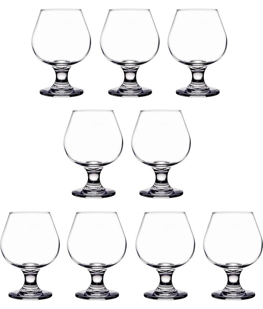 Somil Wine  Glasses Set,  300 ML - (Pack Of 9)