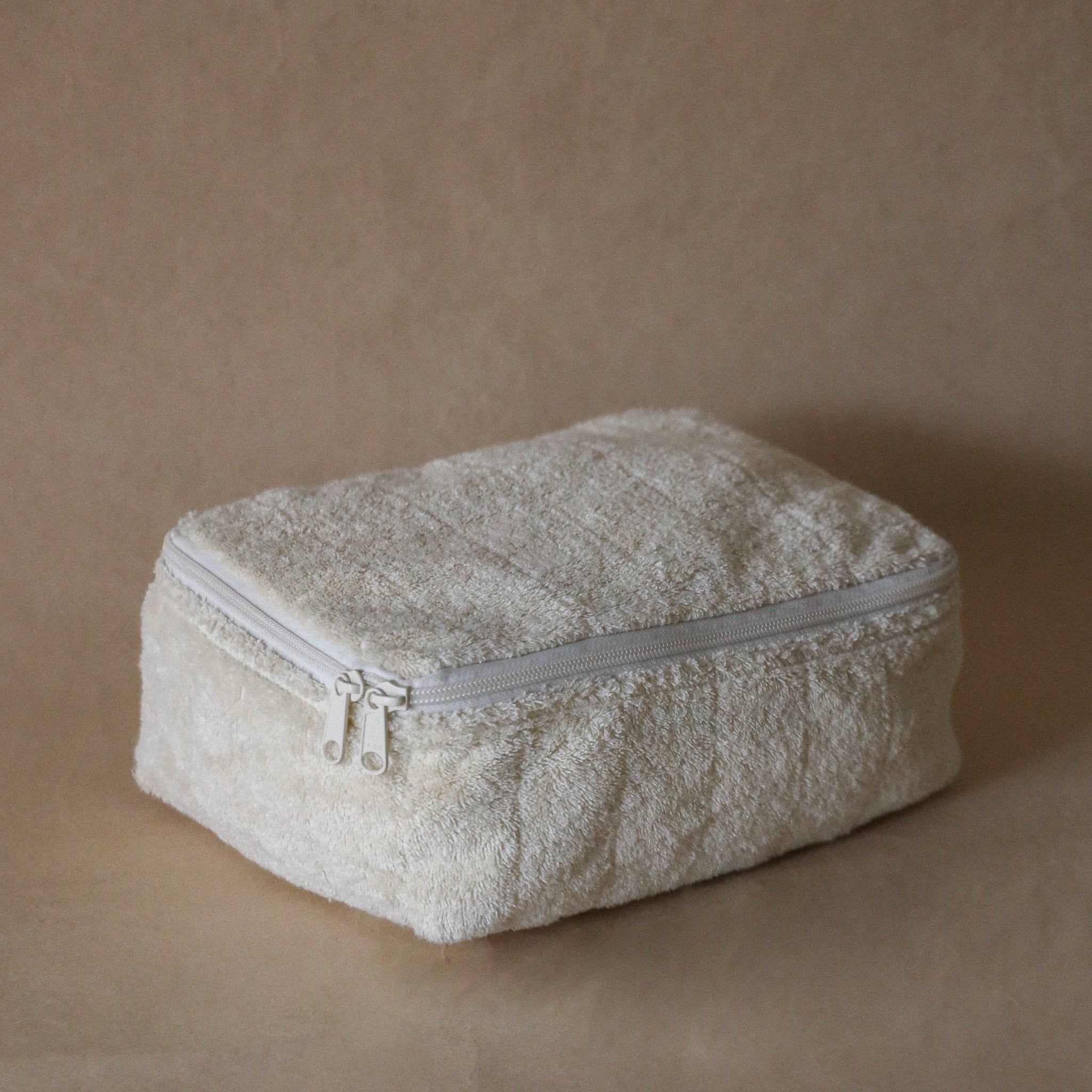 Soft Terry Packing Cube-Small / Almond