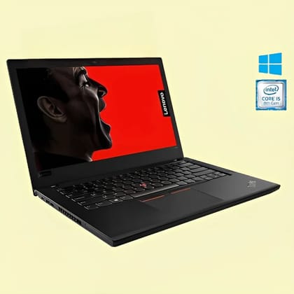 Lenovo T480 ThinkPad Intel i5 8th gen 14 inch HD display Business laptop with Windows 11 and MS Office 2016(Refurbished) 3 Month Warranty