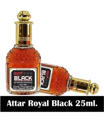 INDRA SUGANDH BHANDAR - Royal Black The Fragrance of Men in Black Imported Perfume Attar For Men & Women 25ml Pack Of 1