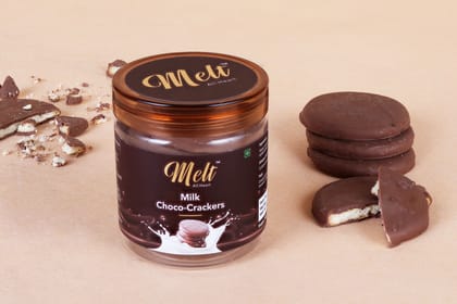 Milk Choco Crackers, 100 gm | Melt Chocolates