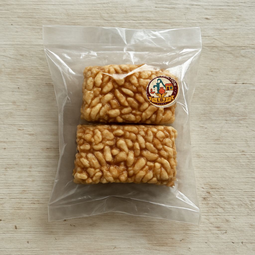 Lila Bhoi Junction's puffed rice chikki