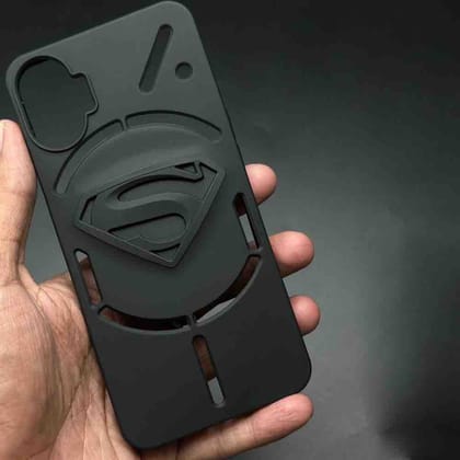 Superhero 4 Engraved Silicon Case For Nothing Phone 1