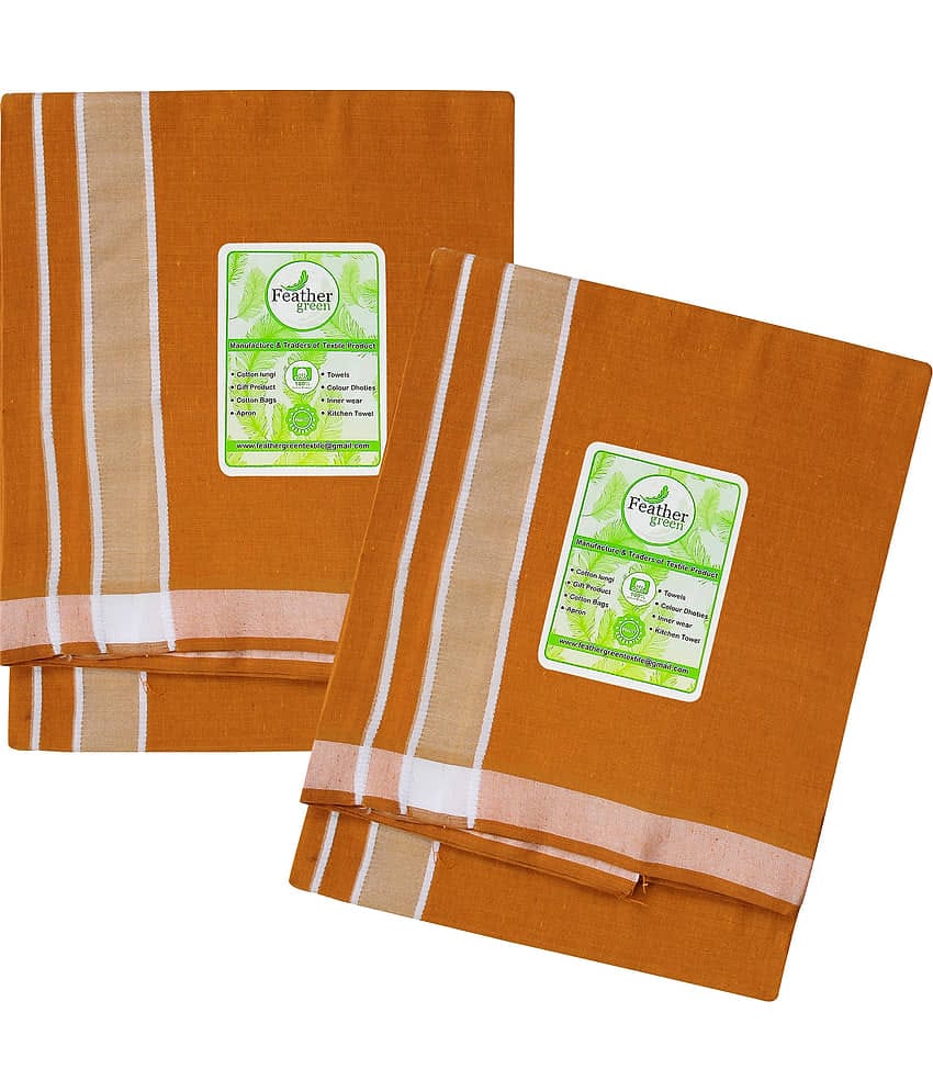 Feather Green Multi Dhoti