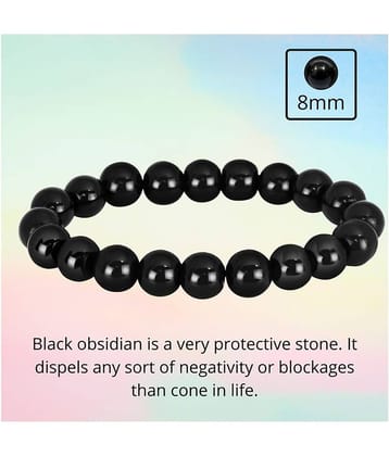 Black Tourmaline Designer Bracelet For Men's