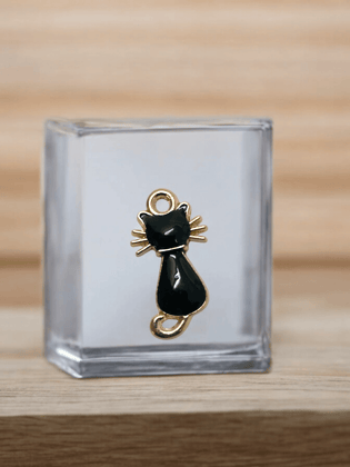 Black Pussy Cat Pendant