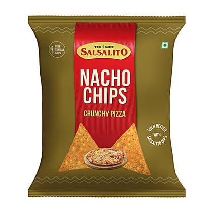 Tex Mex Salsalito Nachos Chips - Crunchy Pizza, 60 g Pouch