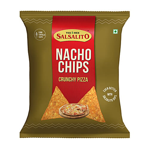 Tex Mex Salsalito Nachos Chips - Crunchy Pizza, 60 g Pouch
