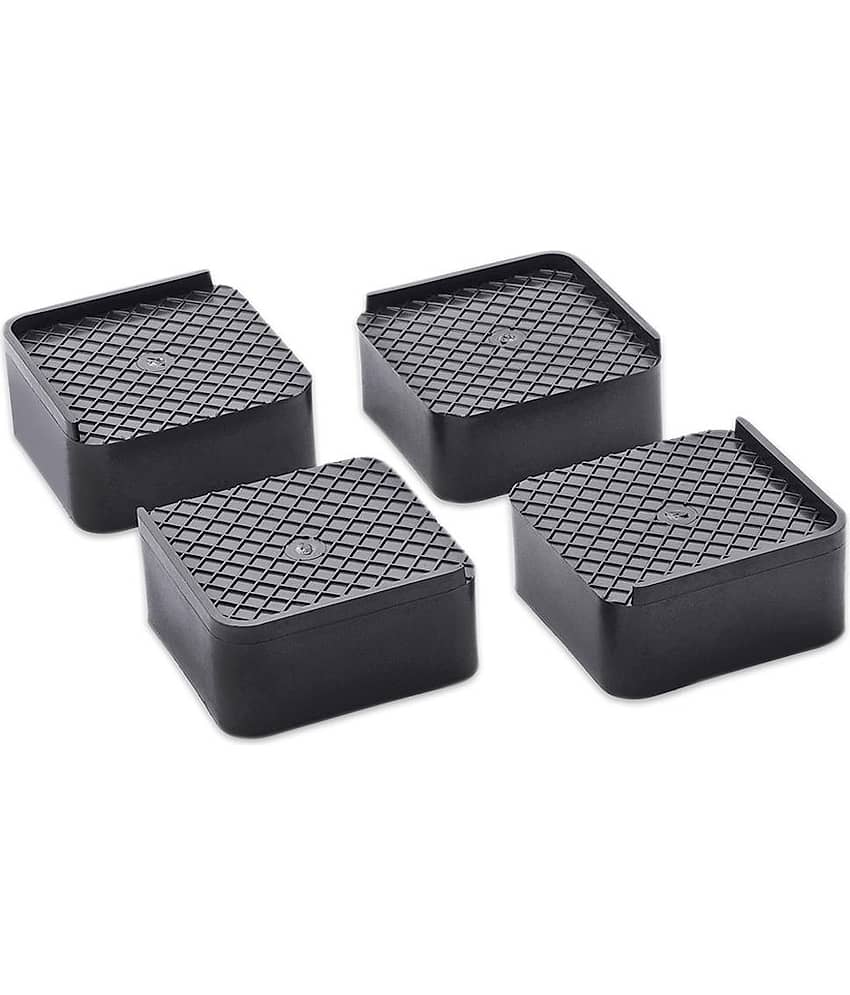 ORCA Refrigerator Fridge Stand Set Of 4Pcs, Heavy Plastic Refrigerator Fridge Stand,Multipurpose Heavy Duty Cupboard/Refrigerator/Sofa Base Stand - Set of 4 Pcs