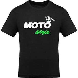 FastB Men Typography Round Neck Black T-Shirt