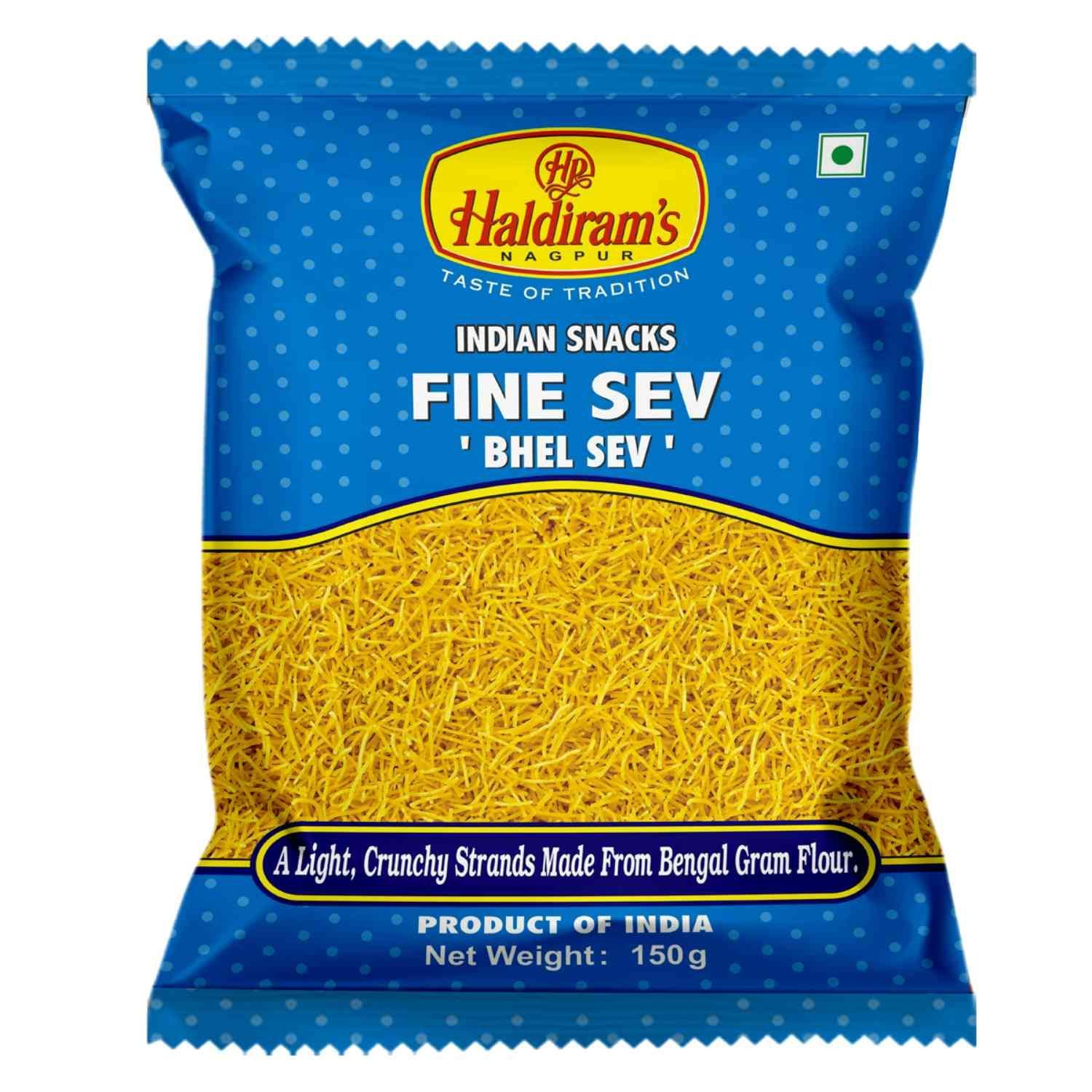 Haldiram Fine Sev 150 Gm - Pack of 80