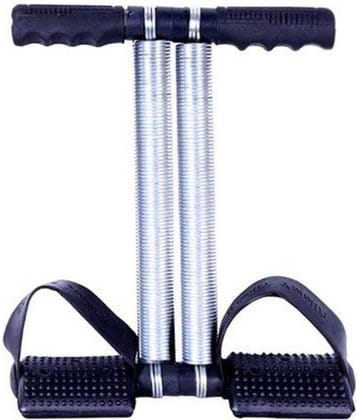 Tummy Trimmer Sports Double Spring Abdominal Exerciser - Black