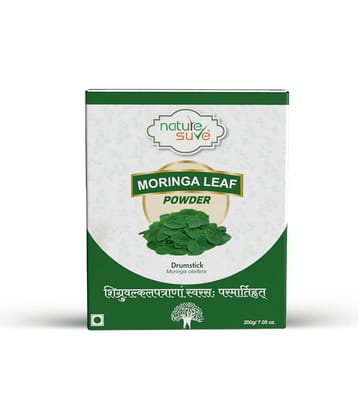 Nature Sure Moringa Leaf Atta Mix Powder 200G With Raw Honey 50G Pack of 1.