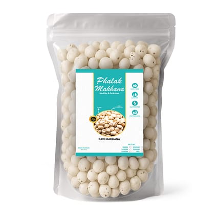 Phalak Makhana | Crunchy & Raw Plain Makhana 200gm