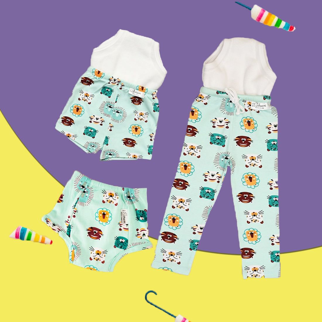 Potty Training Pants, Pajamas & Shorts for Toddlers, Boys and Girls - Shiny Shers-Size 1 (1-2 years)