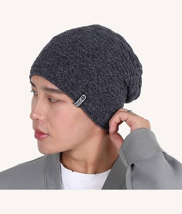 Edifier Woollen Winter Cap for Men & Women (Pack of 1)
