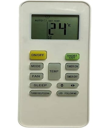 SUGNESH Re - 142 AC Remote Compatible with MIDEA/ Voltas AC