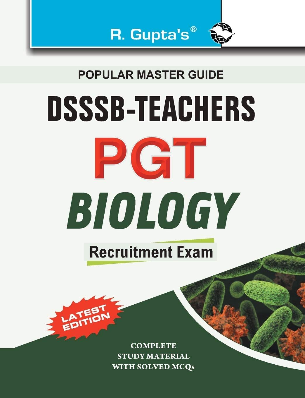 DSSSB: Teachers PGT Biology Recruitment Exam Guide [Paperback] [Jan 17, 2024] RPH Editorial Board