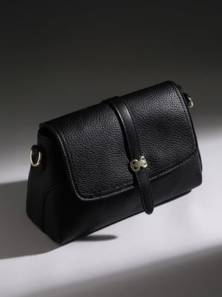 The Agnes Sling Bag - Onyx Black-Sling Bag