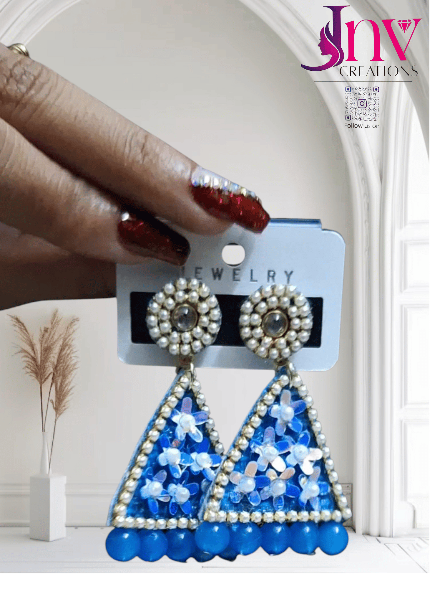 Statement earrings