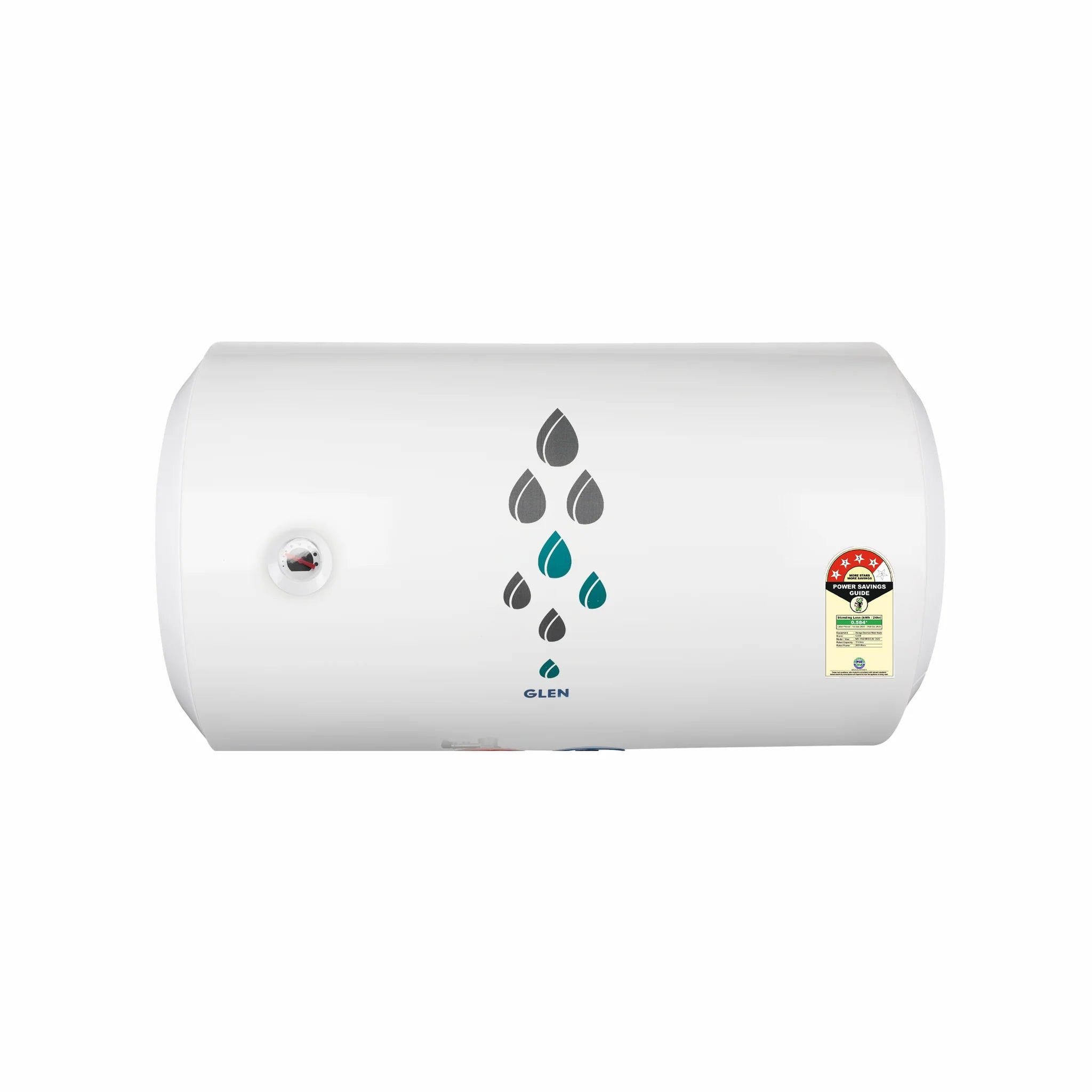 Water Heater Rating, 35/50 Litre 2000W 8 Bar Pressure Glasslined Element and Tank, Temperature control (7056)