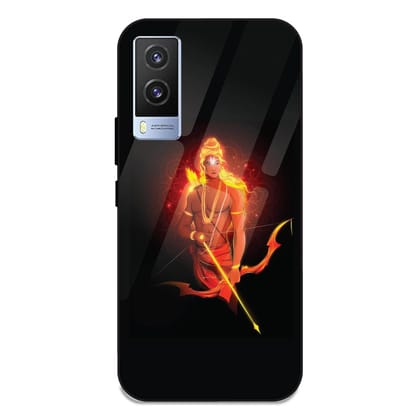 Lord Rama - Glass Case For Vivo Models-Vivo V21E 5G