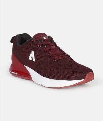 Aqualite - Maroon Men's Sports Running Shoes - None