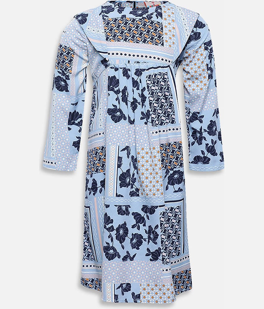 Floral Bond Casual Girl’s Dress