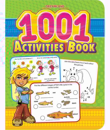 1001 Activities Book - Interactive & Activity