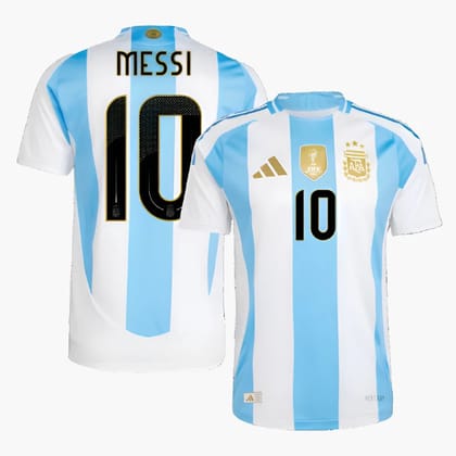Argentina MESSI 10 Home Jersey Copa America 2024-S