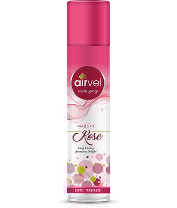 Airvel Rose Fragrance Room Spray Air Freshener for Home, Kitchen, Bathroom and Car 217ml