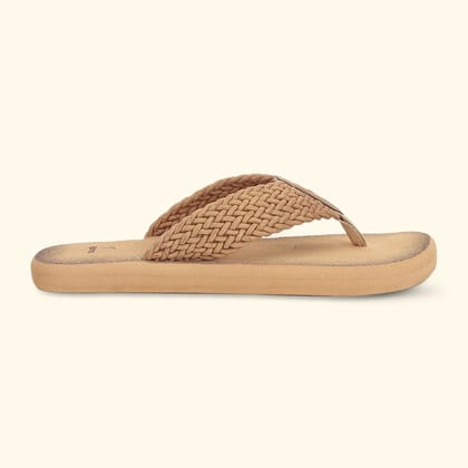 Bonfire Men's Slippers-Beige / 6