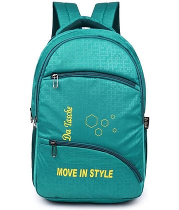 Da Tasche Blue Polyester Backpack For Kids