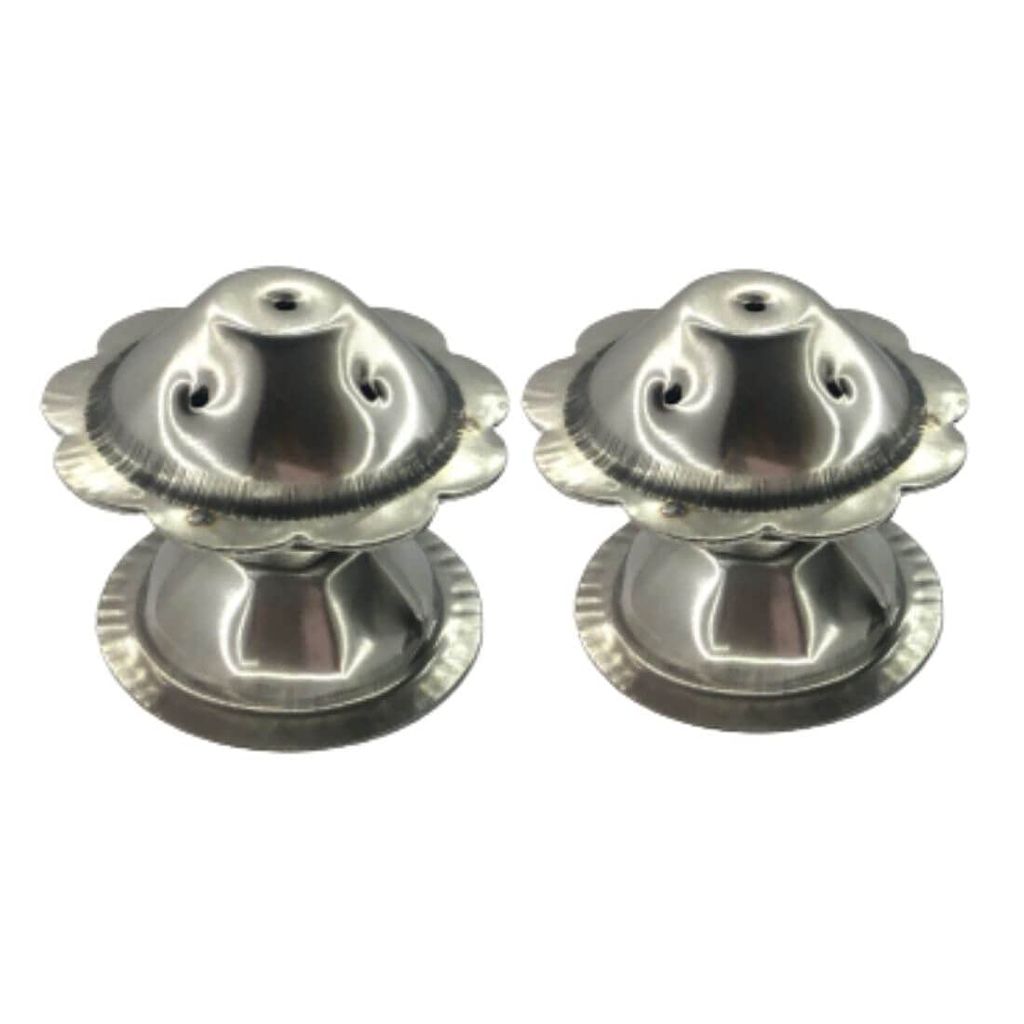 MAYAPURI Stainless Steel Agarbatti Stand/Incense Stick Holder/Dhoop Dhani for Daily Puja (Pack of 2) - Pooja Needs | Buy online on ZillyBuy