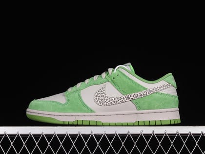 NikeSB Dunk Low Safari Swoosh - Chlorophyll-Euro 41