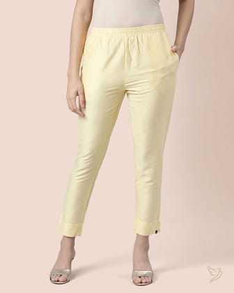 Metallic Straight Pant - Queen Bee-S / Queen Bee