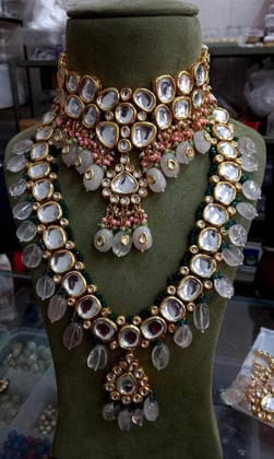 ZEVAR | Kundan Necklace Set By Zevar.