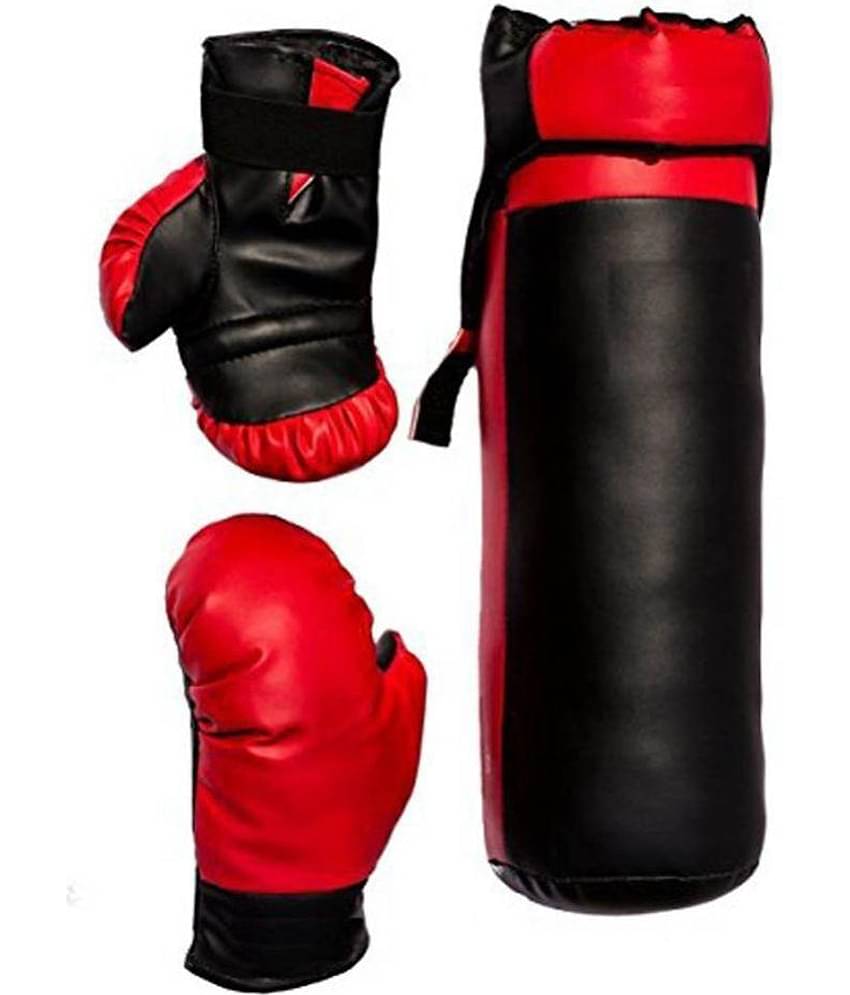 WOLPHY Boxing Kit For Kids Age 4-10 Years (Bag + Head Gaurd + Boxing Gloves)