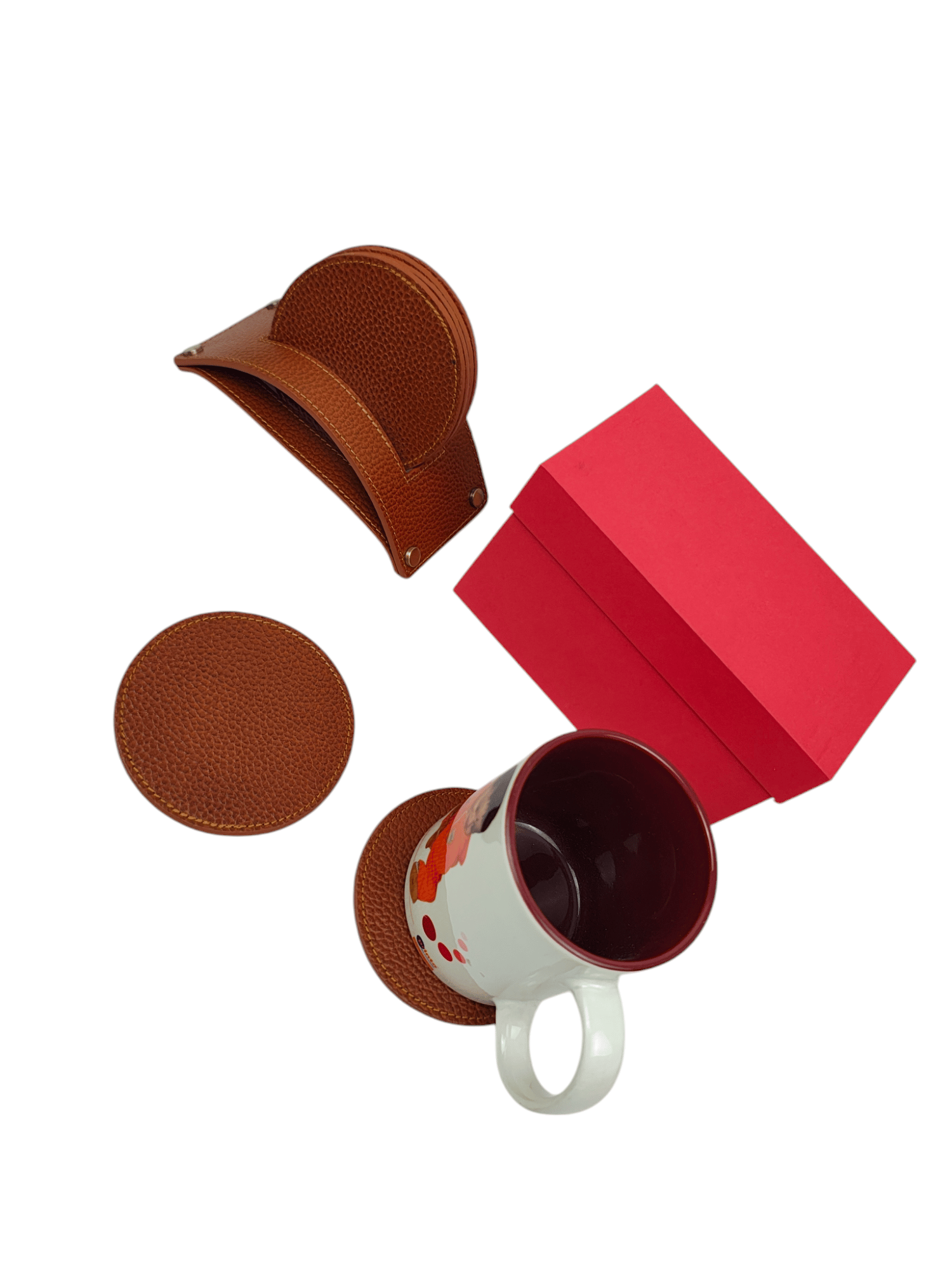 Tea Coasters with Stand