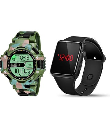 DECLASSE - Multicolor PU Digital Men's Watch