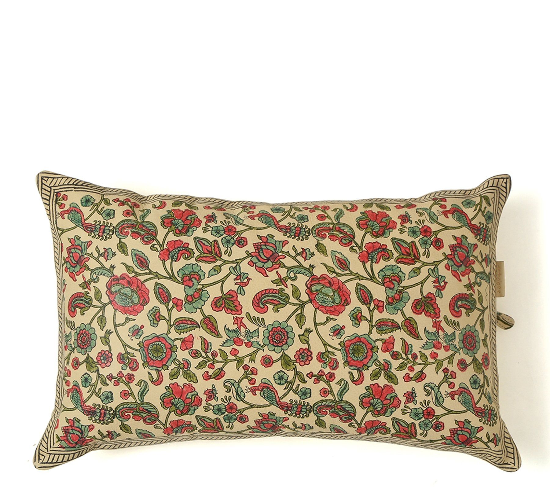 Westend Garden- Lumbar Pillow Cream