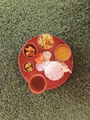 5 Course Chicken Thali