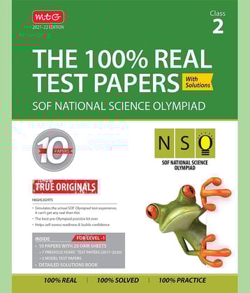 The 100% Real Test Papers (NSO) Class 2