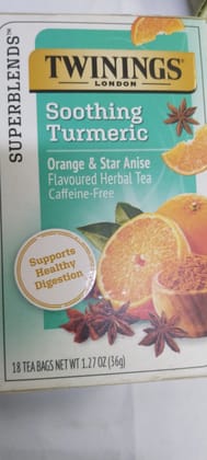 Twinings Orange &star anise Flavoured herbal tea 